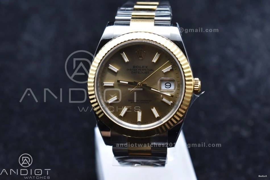 YG VR3235 SS on Edition Clean Best YG Dial Bracelet Steel 1:1 Stick Oyster DateJust 126333 904L 41 1104